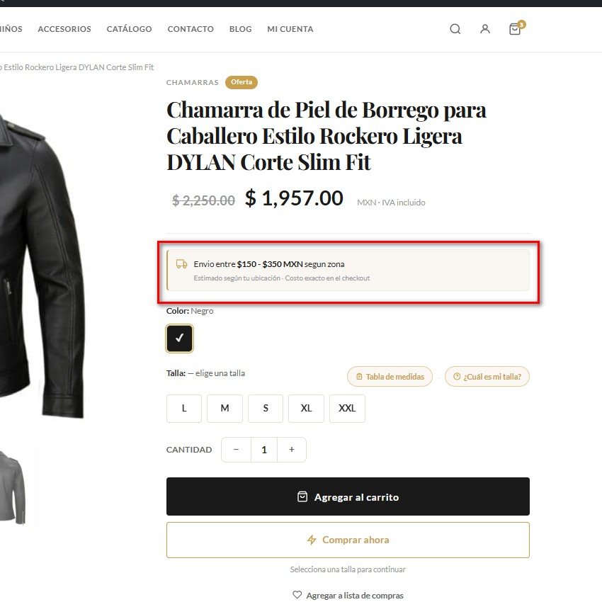 Geolocalización por IP — ubicación detectada del visitante