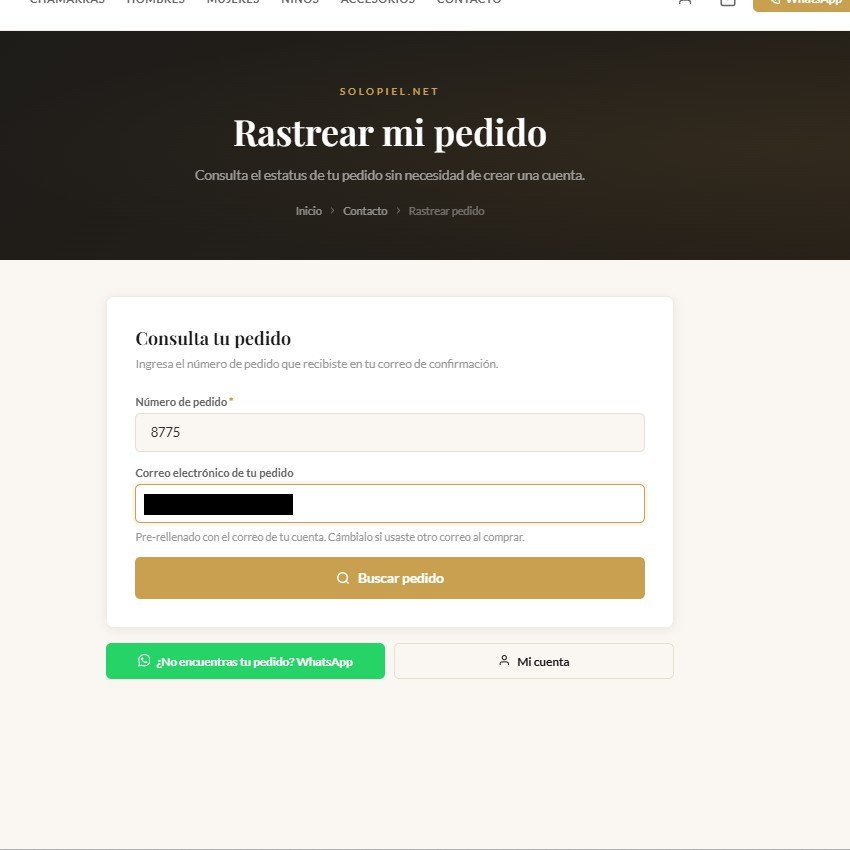Formulario de contacto a la medida — validación de campos