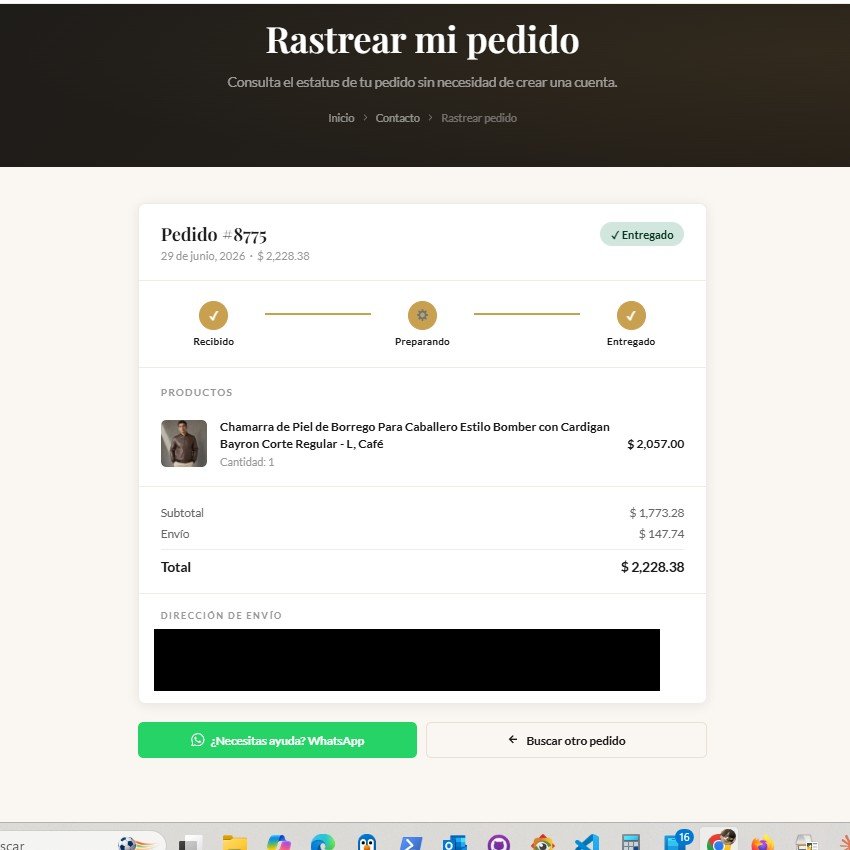 Formulario de contacto a la medida — confirmación de envío